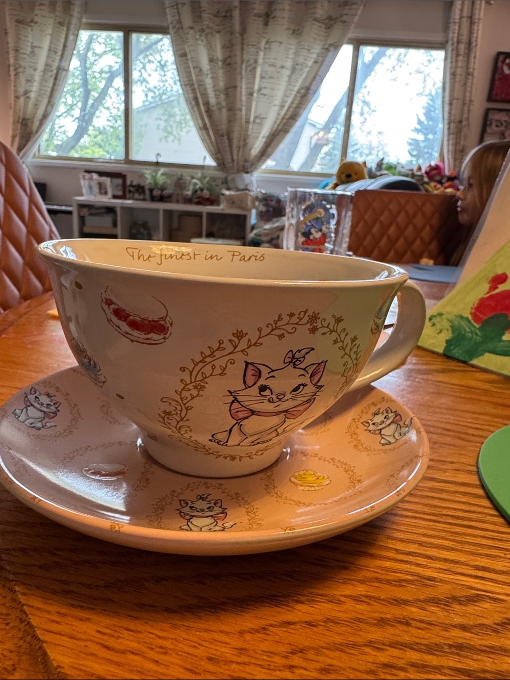 Disney Aristocats Marie cup and saucer NWOT
